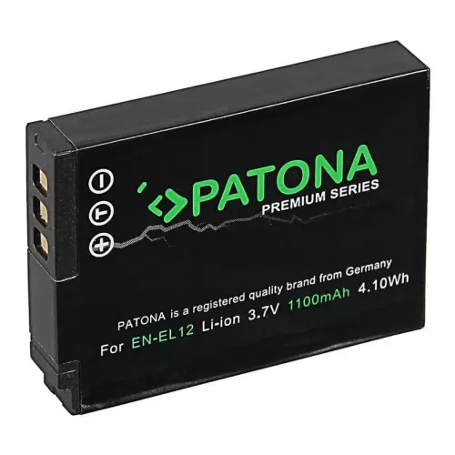 obrázek produktu Patona Premium PT1168 - Nikon EN-EL12  1100mAh Li-Ion