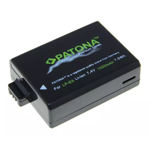 obrázek produktu Patona Premium PT1211 - Canon LP-E5  1020mAh Li-Ion