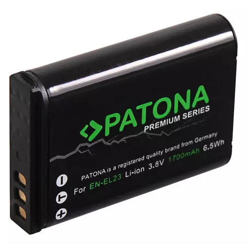 obrázek produktu Patona Premium PT1220 - Nikon EN-EL23  1700mAh Li-Ion