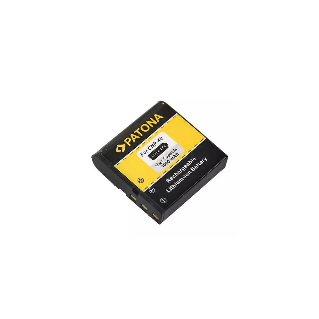 Obrázek produktu Patona PT1024 - Casio NP-40 1000mAh Li-Ion - černá