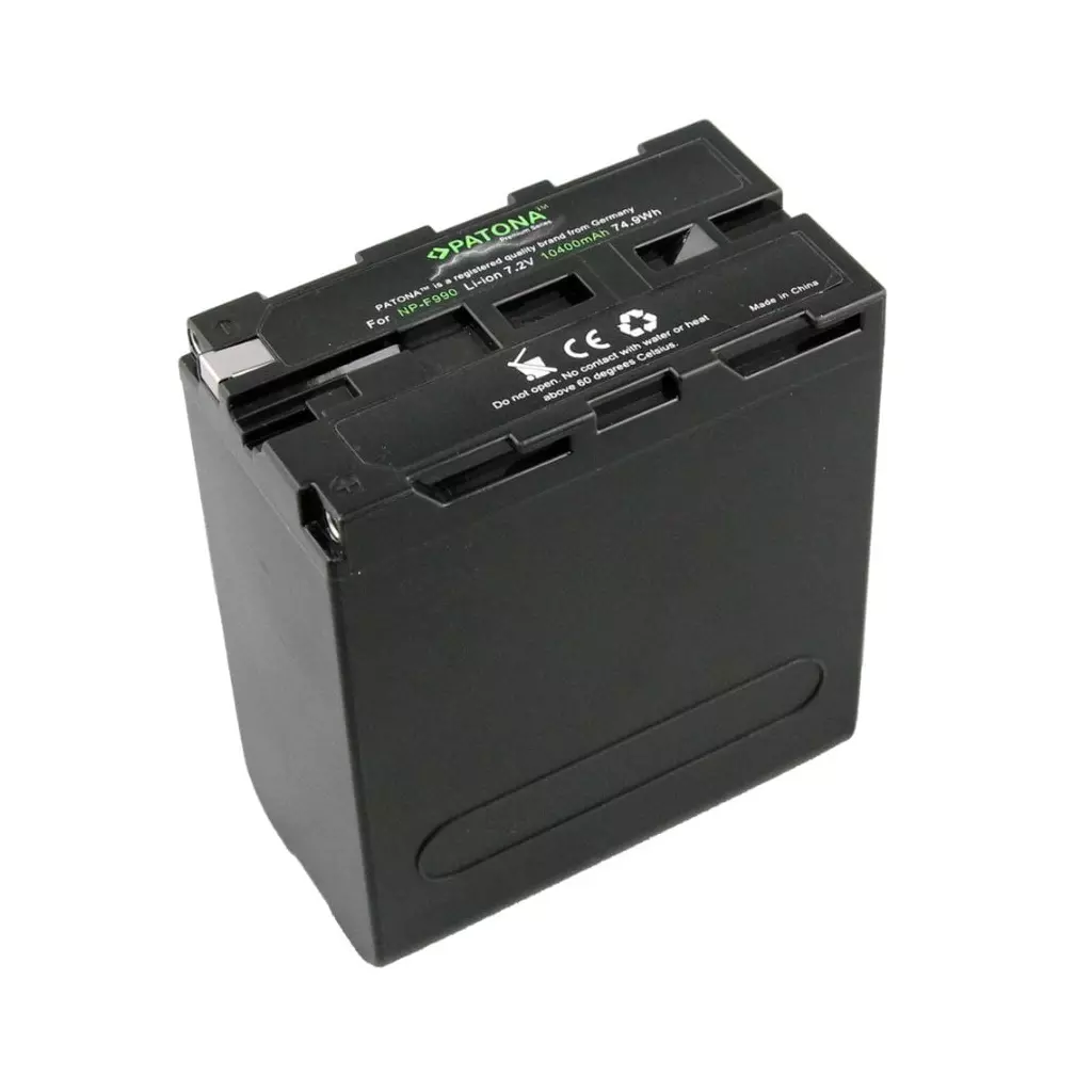 Obrázek produktu Patona PT1237 - Sony NP-F990 10400mAh Li-Ion Premium - černá