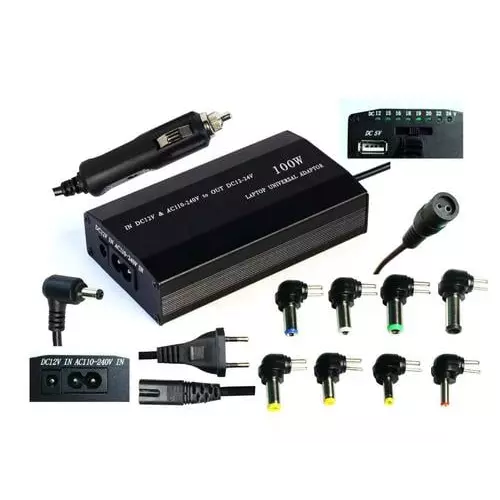 obrázek produktu Eurocase univerzální adaptér 100W manual - černá