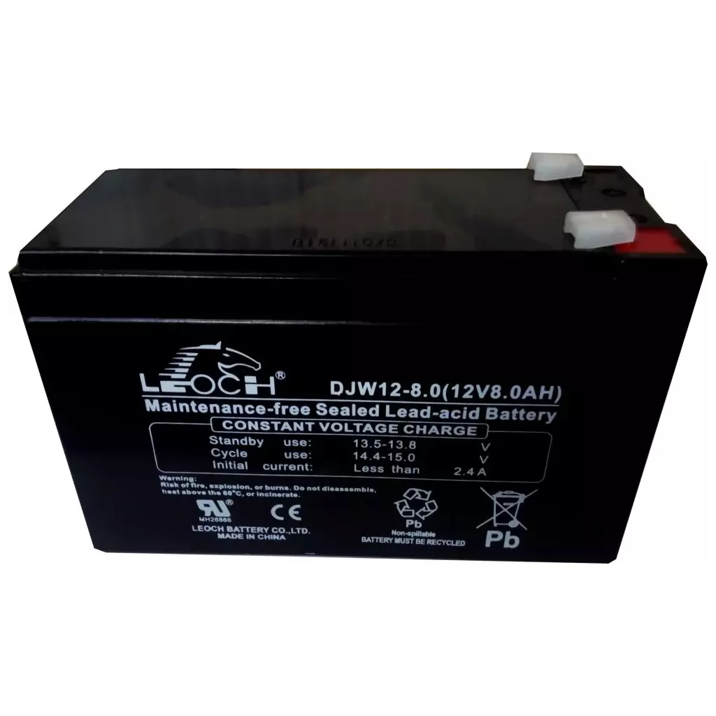 Obrázek produktu Eurocase NP8-12 12V, 8Ah - náhradní baterie pro UPS - černá