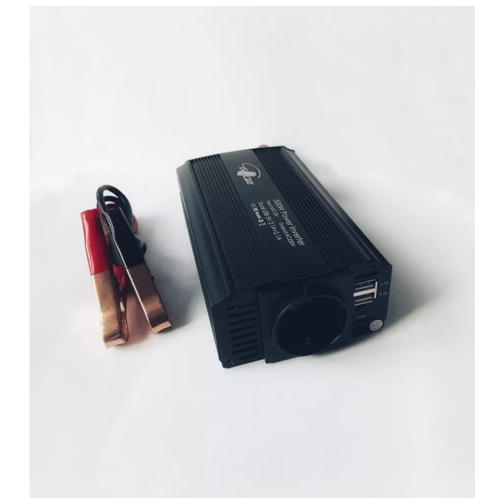 Obrázek produktu Eurocase měnič napětí REM500, AC/DC 12V/220V, 500W, USB