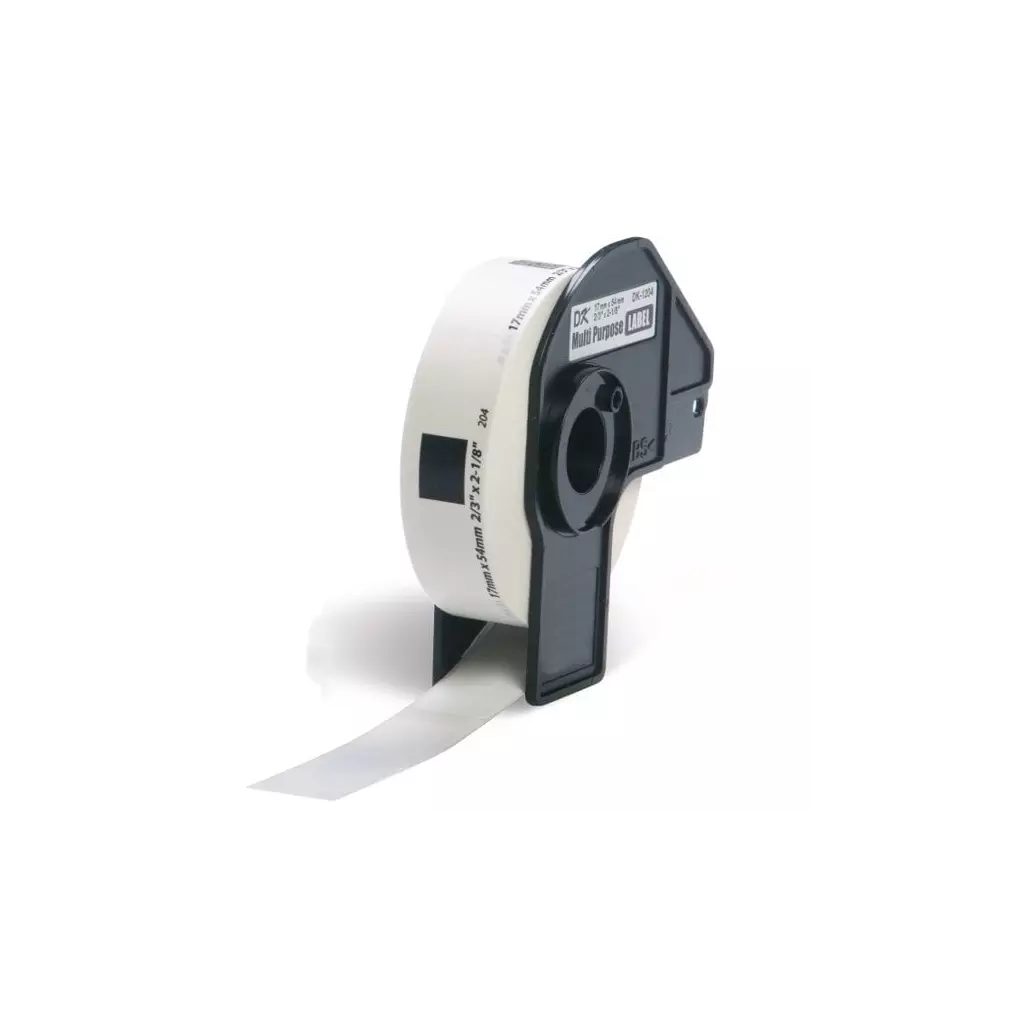 Obrázek produktu PRINTLINE kompatibilní s Brother DK-11204, papírové bílé, univ. štítek, 17 x 54mm, 400ks
