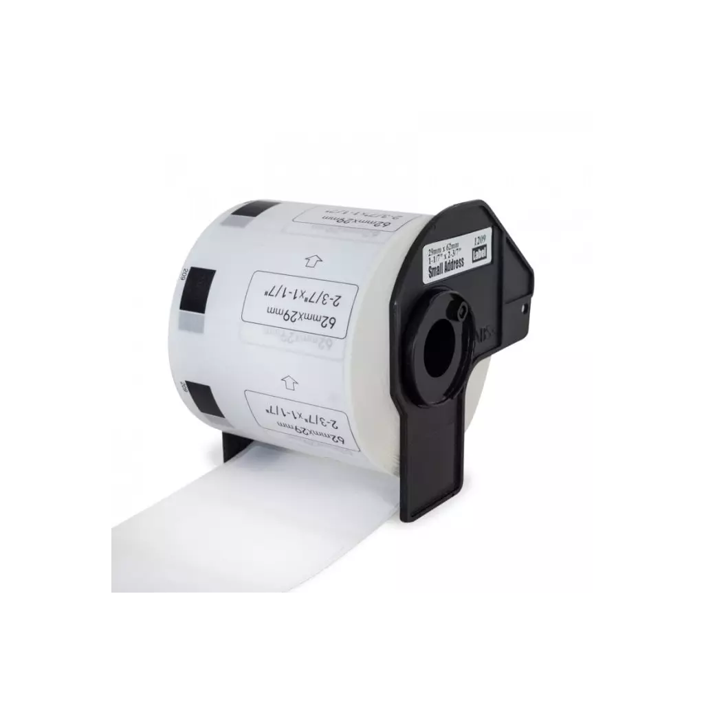Obrázek produktu PRINTLINE kompatibilní s Brother DK-11209, papírové bílé, úzké adresy, 29 x 62mm, 800ks