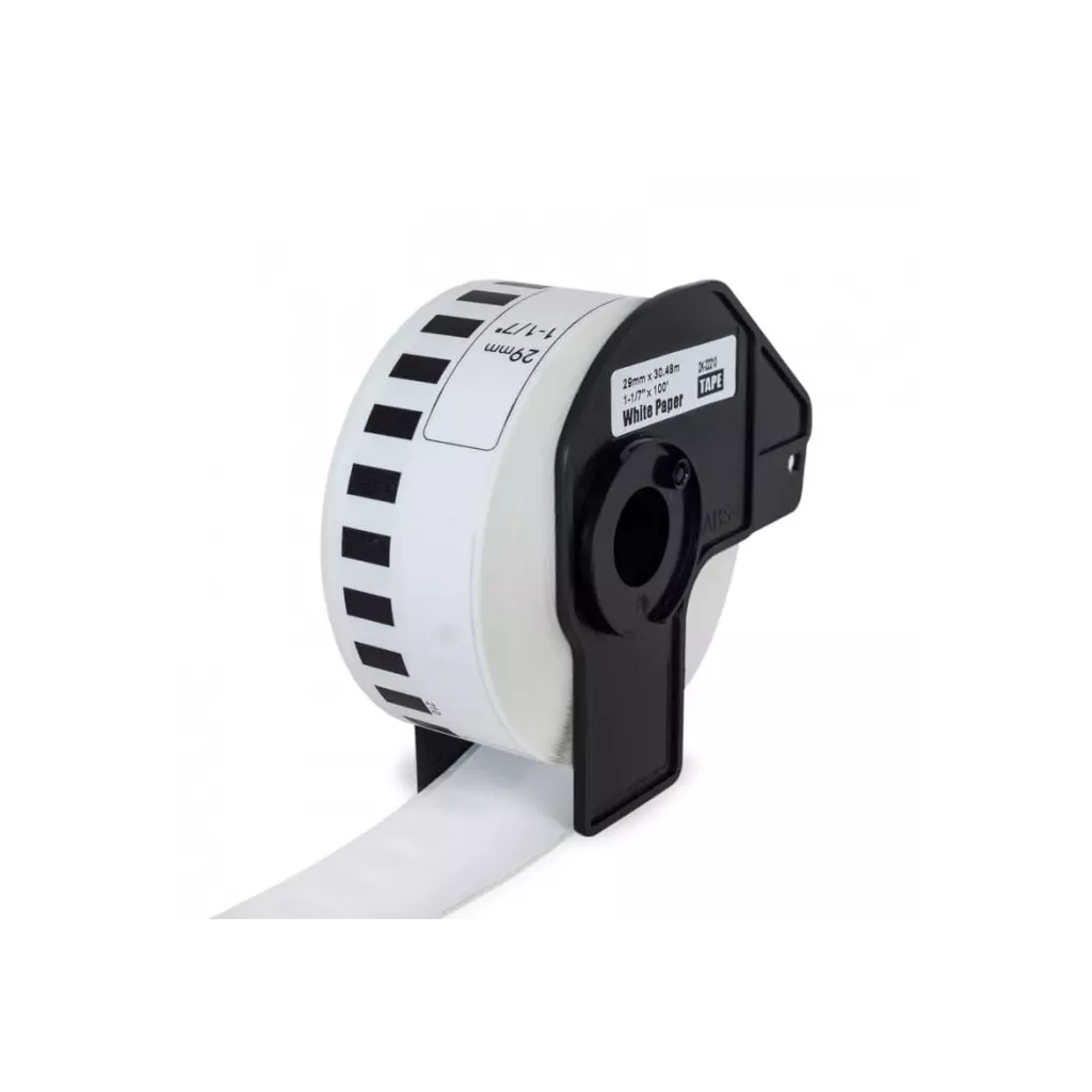 Obrázek produktu PRINTLINE kompatibilní etikety s Brother DK-22210, papírová role 29 x 30,48m