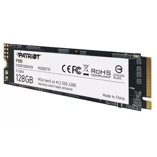 obrázek produktu PATRIOT P300 128GB PCIe M.2 SSD