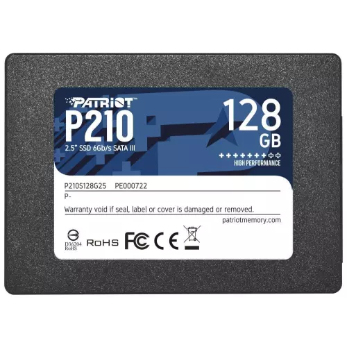 obrázek produktu Patriot P210 128GB 2.5" SATA3 SSD