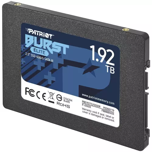 obrázek produktu Patriot Burst Elite 2.5" SATA SSD 1.92TB