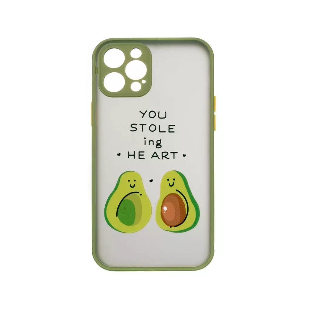 Obrázek produktu ColorWay Smart Matte Case pro iPhone 12 Pro, Avocado green - zelená