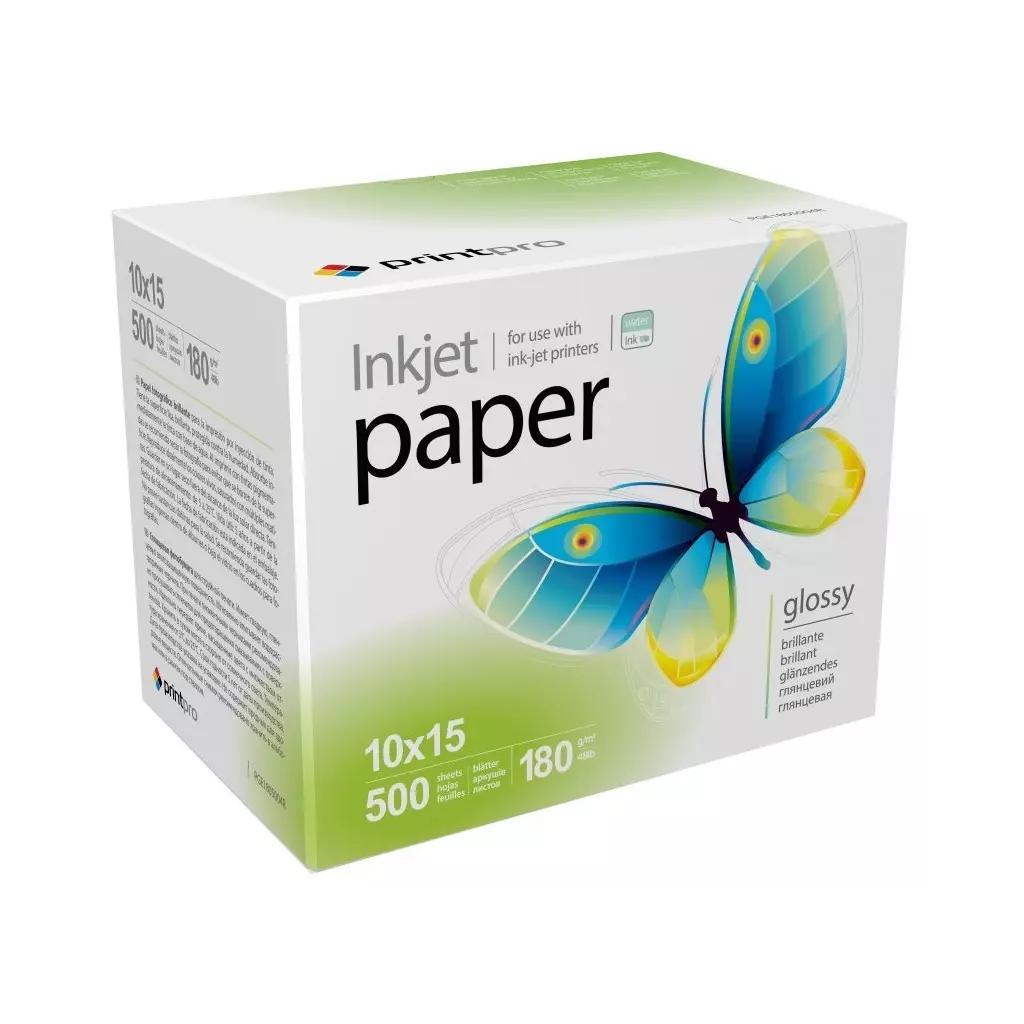 Obrázek produktu ColorWay fotopapír PrintPro lesklý 180g/m2, 10x15cm, 500 listů