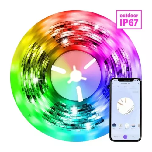 obrázek produktu Immax NEO LITE Smart pásek LED 5m, RGB, CCT, barevný, stmívatelný, wifi IP67