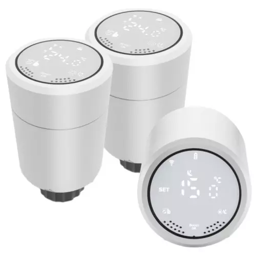 obrázek produktu Immax 3x NEO Smart Termostatická hlavice Zigbee