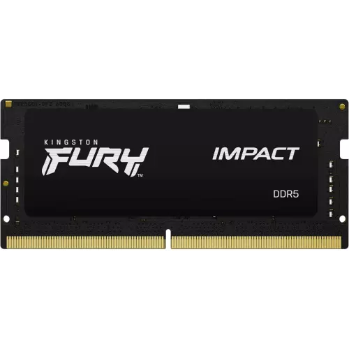 obrázek produktu Kingston Fury Impact SODIMM DDR5 8GB 4800MHz - černá
