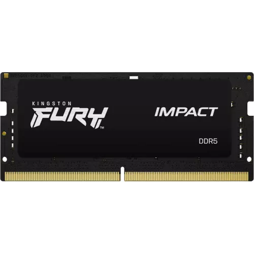 obrázek produktu Kingston Fury Impact SODIMM DDR5 32GB 4800MHz - černá