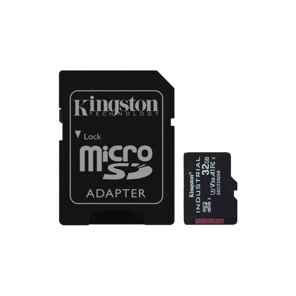 Obrázek produktu Kingston microSDHC 32GB Industrial + SD adaptér