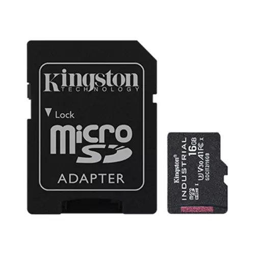 obrázek produktu Kingston microSDHC 16GB Industrial + SD adaptér