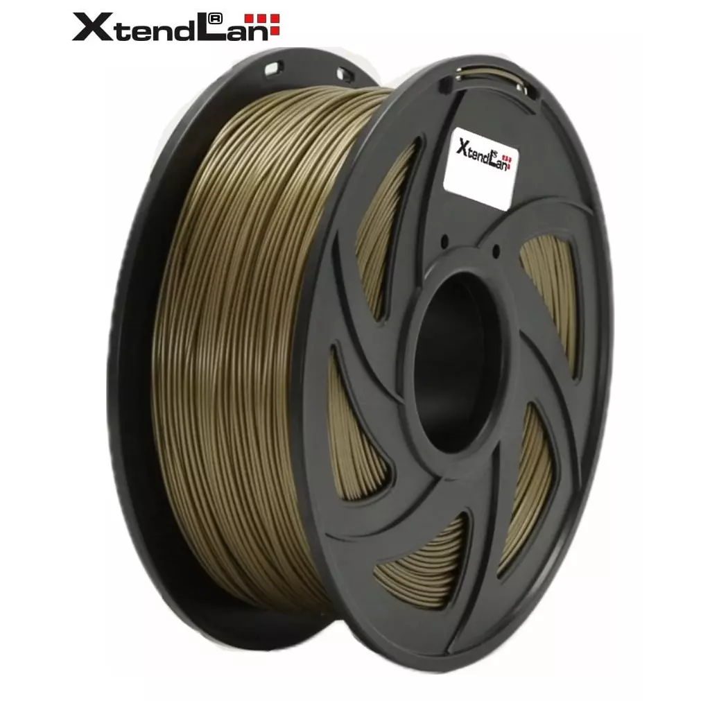 Obrázek produktu XtendLAN PETG filament 1,75mm bronzové barvy 1kg