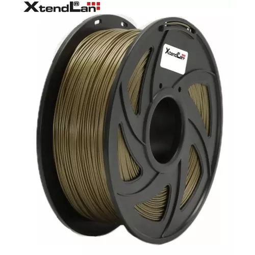 obrázek produktu XtendLAN PETG filament 1,75mm bronzové barvy 1kg