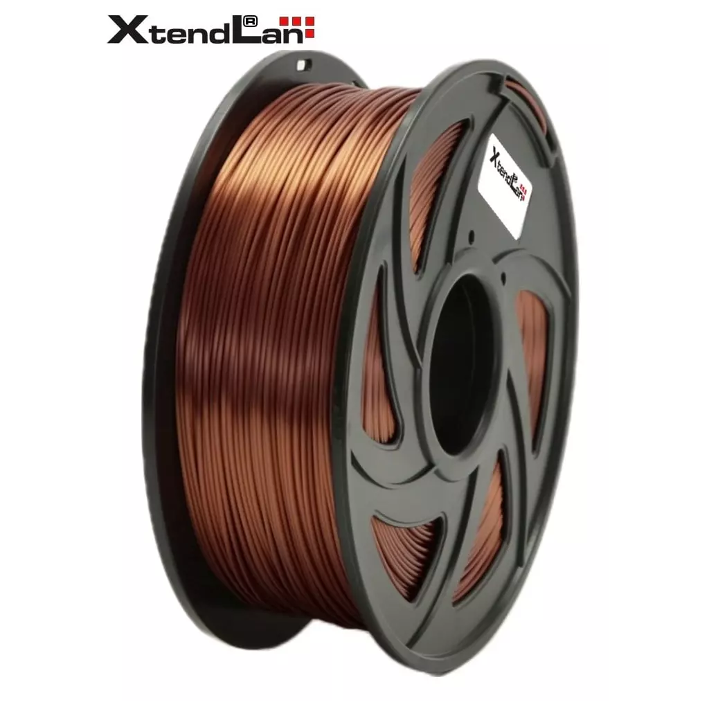 Obrázek produktu XtendLAN PETG filament 1,75mm cihlově hnědý 1kg