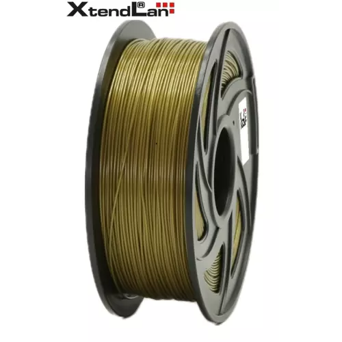 obrázek produktu XtendLAN PLA filament 1,75mm bronzové barvy 1kg