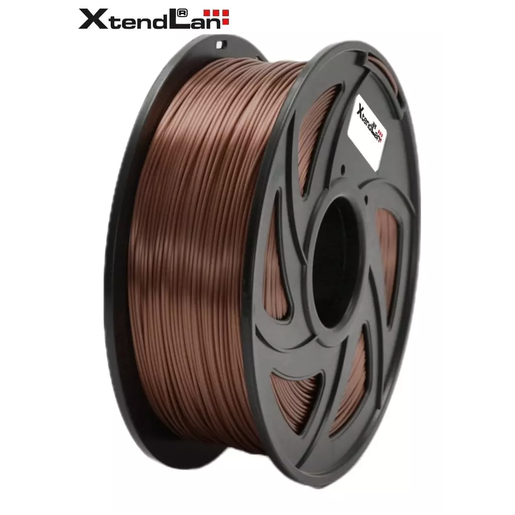 Obrázek produktu XtendLAN PLA filament 1,75mm lesklý měděné barvy 1kg