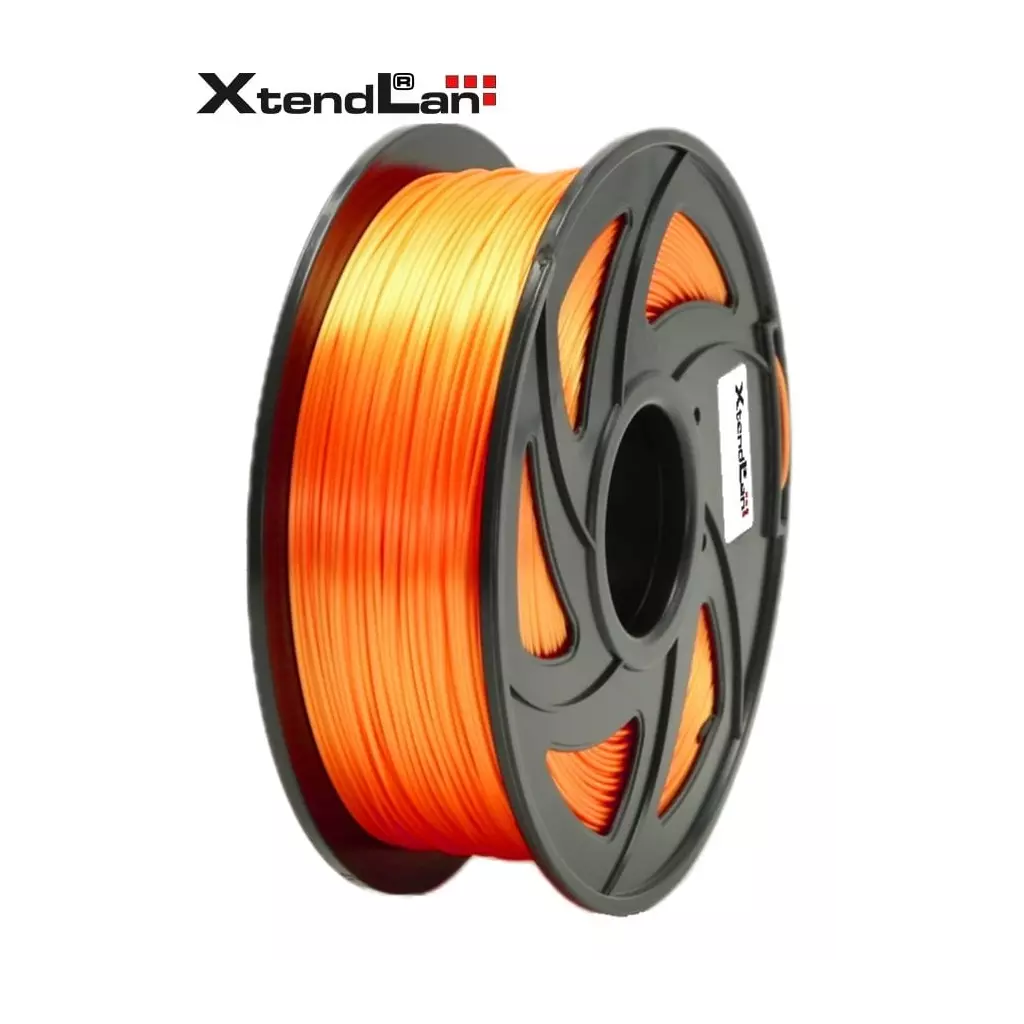 Obrázek produktu XtendLAN PLA filament 1,75mm lesklý oranžový 1kg