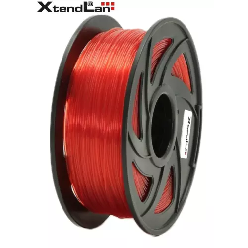 obrázek produktu XtendLAN PLA filament 1,75mm průhledný oranžový 1kg