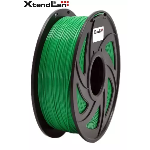 obrázek produktu XtendLAN PLA filament 1,75mm průhledný zelený 1kg
