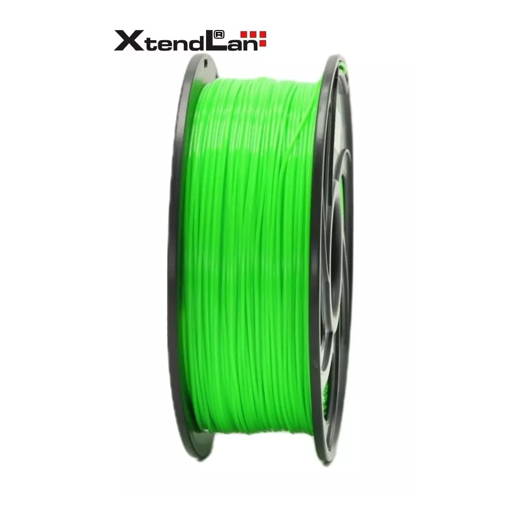 Obrázek produktu XtendLAN PLA filament 1,75mm zářivě zelený 1kg