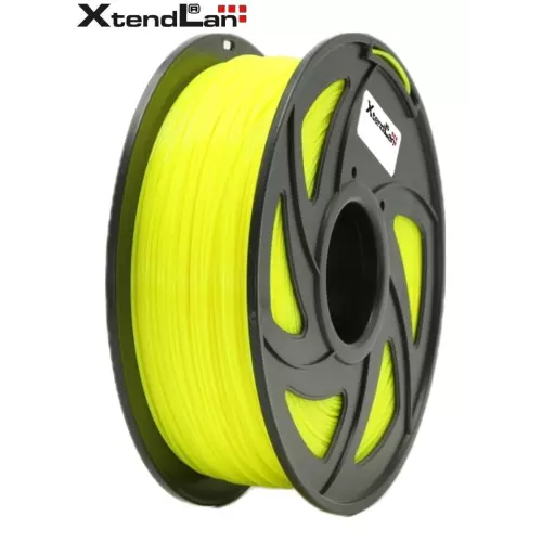 obrázek produktu XtendLAN PLA filament 1,75mm zářivě žlutý 1kg