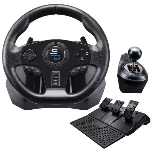 obrázek produktu SUPERDRIVE Sada volantu, pedálů a řadící páky GS850-X/ PS4/ Xbox One/ Xbox Series X/Xbox Series S