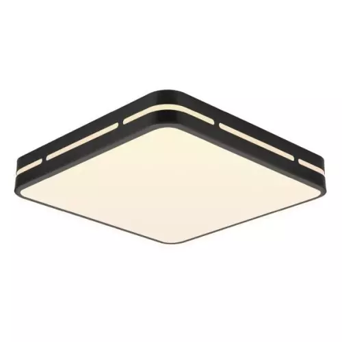 obrázek produktu IMMAX NEO LITE PERFECTO SMART stropní svítidlo čtverec 42cm, 48W černé TUYA Wi-Fi