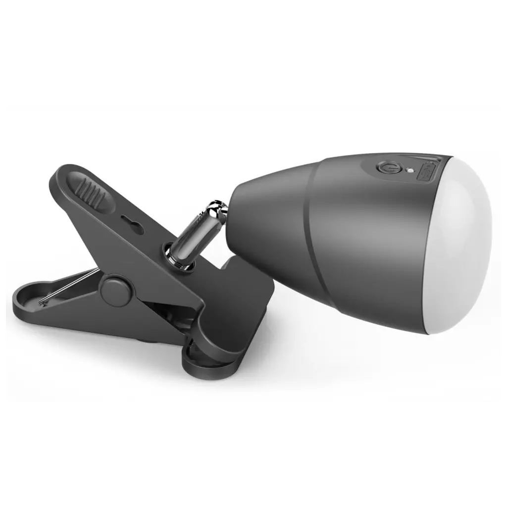 Obrázek produktu IMMAX LED lampička KLIP/ 5W/ 140lm/ 4000K/ DC 3,7V/ 5V/ IP20/ USB/ černá