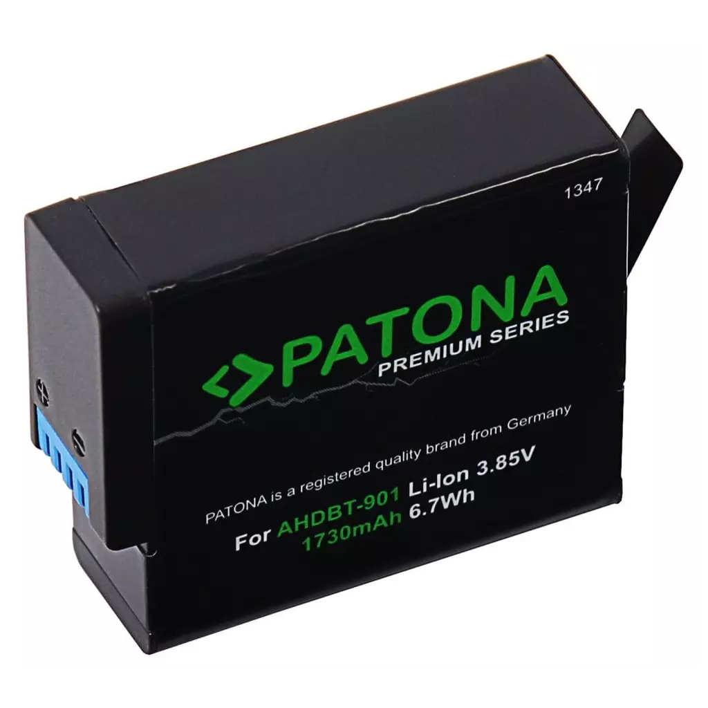 Obrázek produktu PATONA baterie pro digitální kameru GoPro Hero 9/Hero 10 1730mAh Li-Ion Premium
