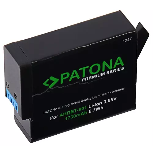 obrázek produktu PATONA baterie pro digitální kameru GoPro Hero 9/Hero 10 1730mAh Li-Ion Premium