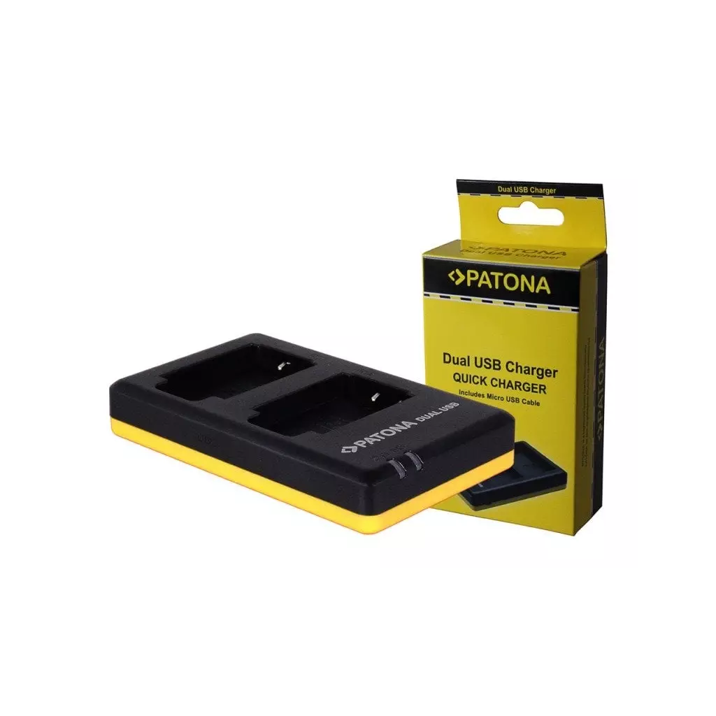 Obrázek produktu PATONA nabíječka Foto Dual Quick Panasonic DMW-BLF19 USB