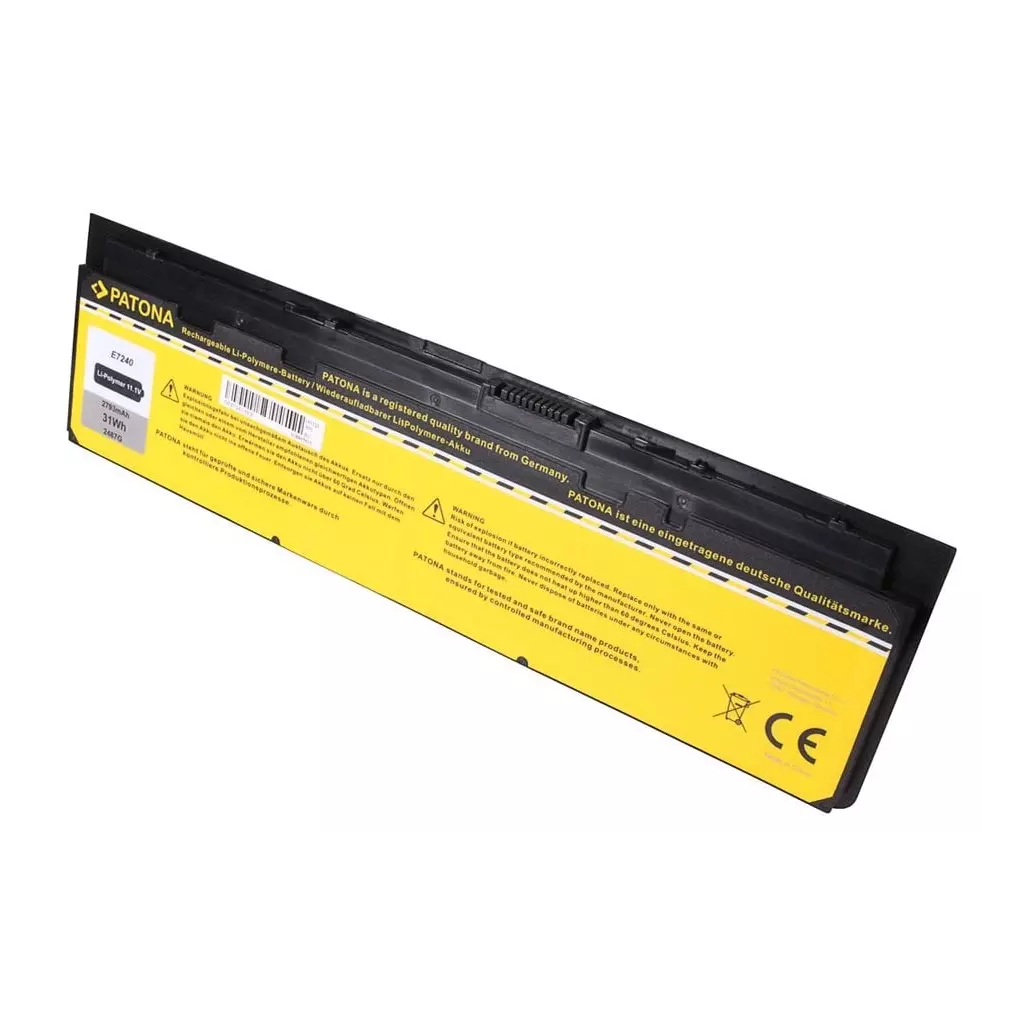 Obrázek produktu PATONA baterie pro ntb DELL LATITUDE E7240/E7250 2800mAh Li-pol 11,1V HJ8KP - černá