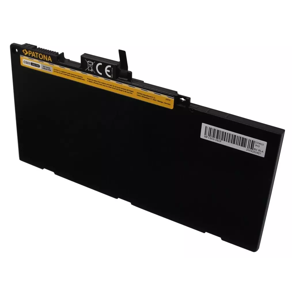 Obrázek produktu PATONA baterie pro ntb HP EliteBook 850 G3 4100mAh Li-lon 11,1V CS03XL - černá