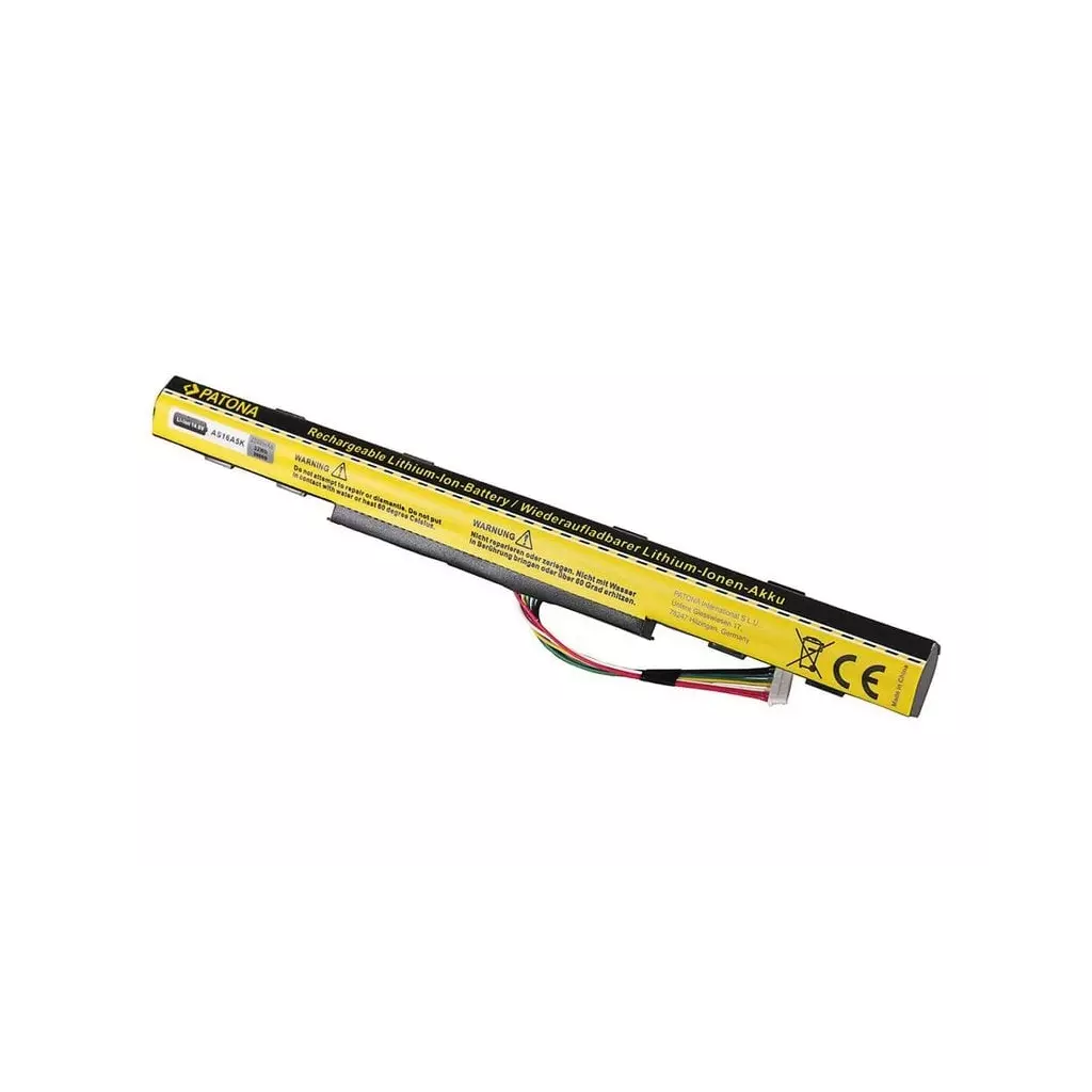 Obrázek produktu PATONA baterie pro ntb ACER Aspire E15 2200mAh Li-lon 14,6V AS16A5K - černá