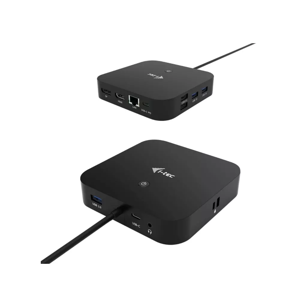 Obrázek produktu i-tec USB-C HDMI DP Docking Station with Power Delivery 100W