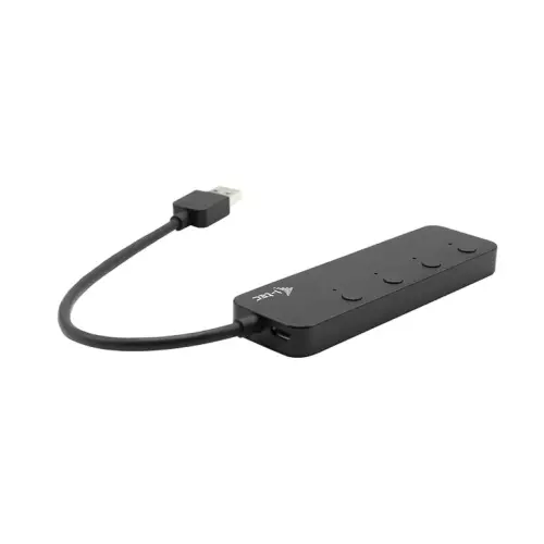 obrázek produktu i-tec USB 3.0 Metal HUB 4 Port s vypínači na jednotlivých portech
