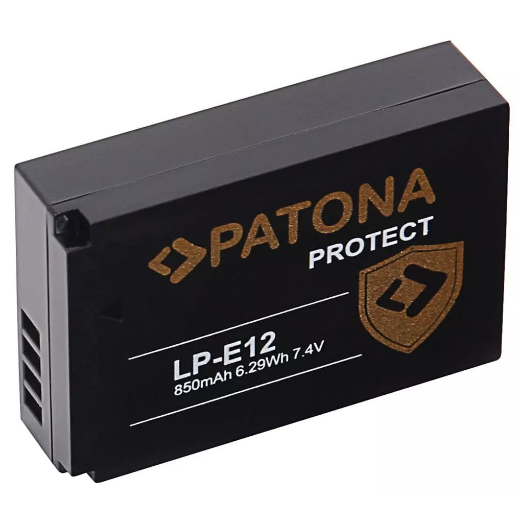 Obrázek produktu PATONA baterie pro foto Canon LP-E12 850mAh Li-Ion Protect