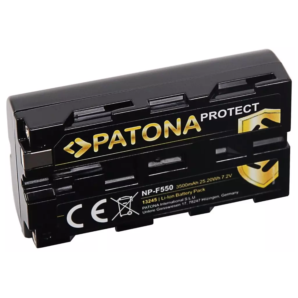 Obrázek produktu PATONA baterie pro foto Sony NP-F550 3500mAh Li-Ion 7,2V Protect
