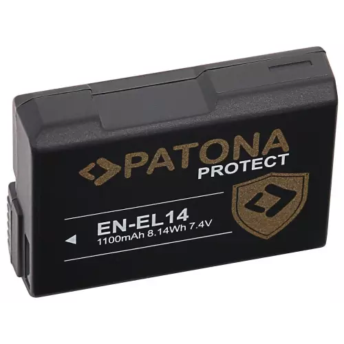 obrázek produktu PATONA baterie pro foto Nikon EN-EL14 1100mAh Li-Ion Protect