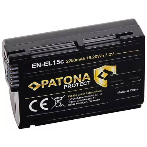 obrázek produktu PATONA baterie pro foto Nikon EN-EL15C 2250mAh Li-Ion Protect