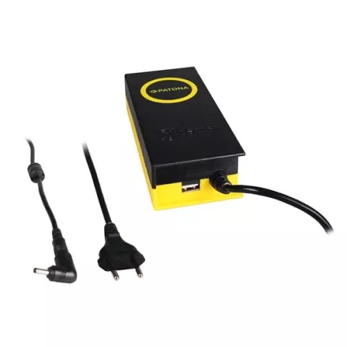 obrázek produktu PATONA napájecí adaptér k ntb/ 19V/4,7A 90W/ konektor 4x1,35mm/ + výstup USB