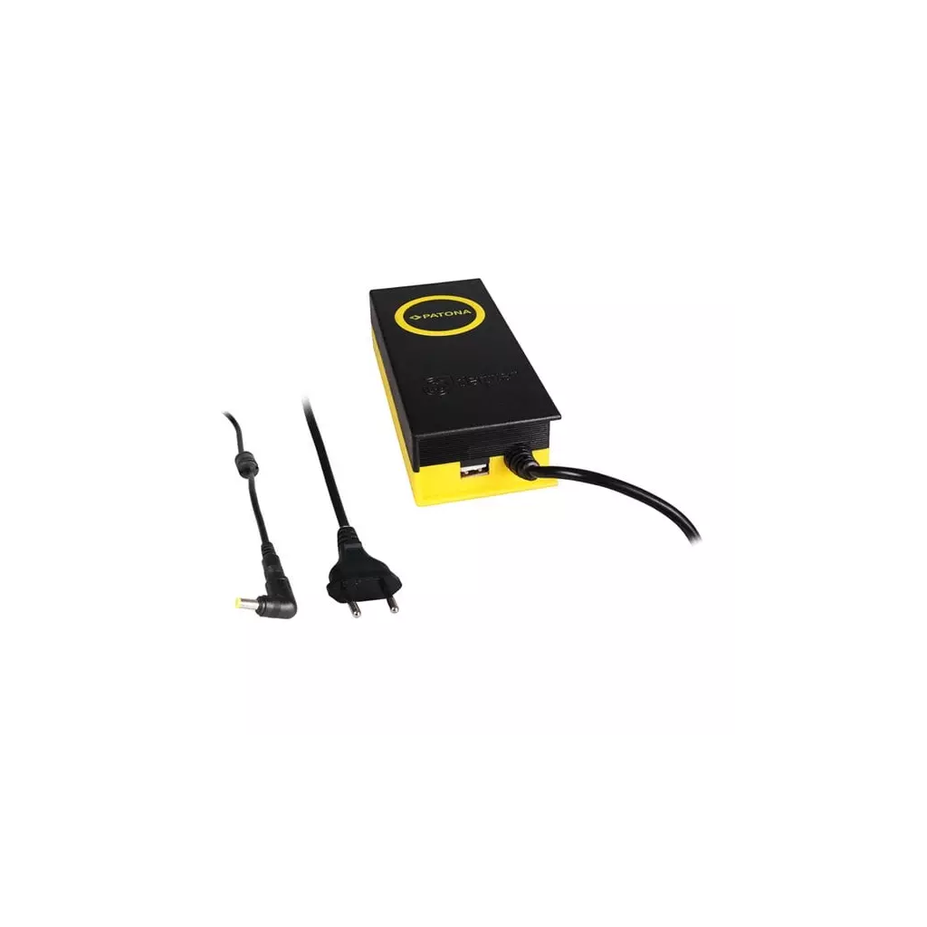 Obrázek produktu PATONA napájecí adaptér k ntb/ 19V/4,7A 90W/ konektor 5,5x1,7mm/ + výstup USB