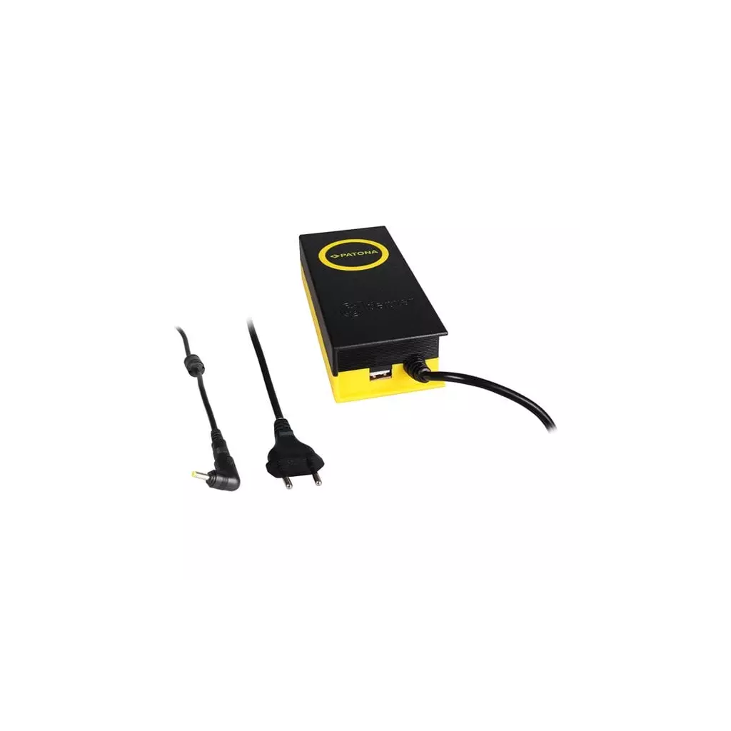 Obrázek produktu PATONA napájecí adaptér k ntb/ 19,5V/4,7A 90W/ konektor 4x1,7mm/ + výstup USB